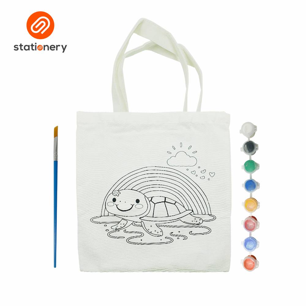 Paint Your Own Canvas Tote Bag Kit-7