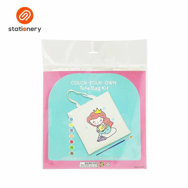 Paint Your Own Canvas Tote Bag Kit-zoom-