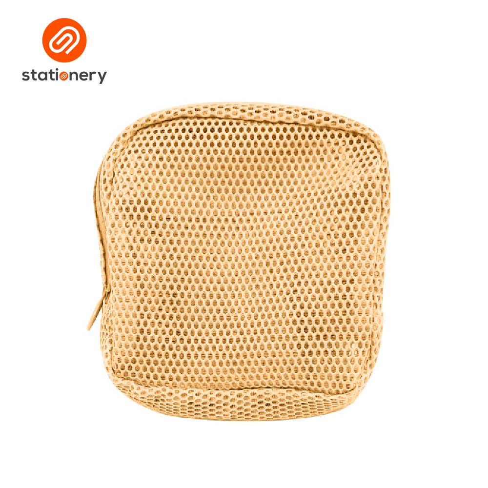 Explore Net Mesh Cloth Square Pouch - 14x6x15cm-zoom-5