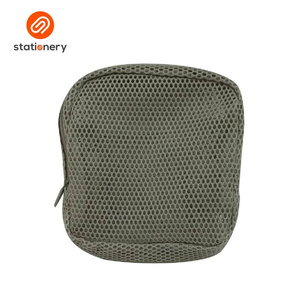 Explore Net Mesh Cloth Square Pouch - 14x6x15cm-9
