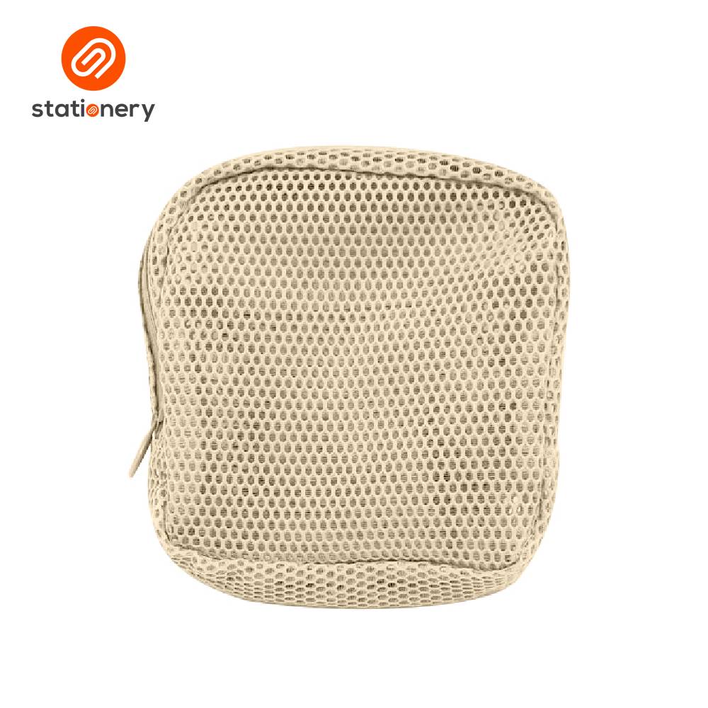 Explore Net Mesh Cloth Square Pouch - 14x6x15cm-zoom-8