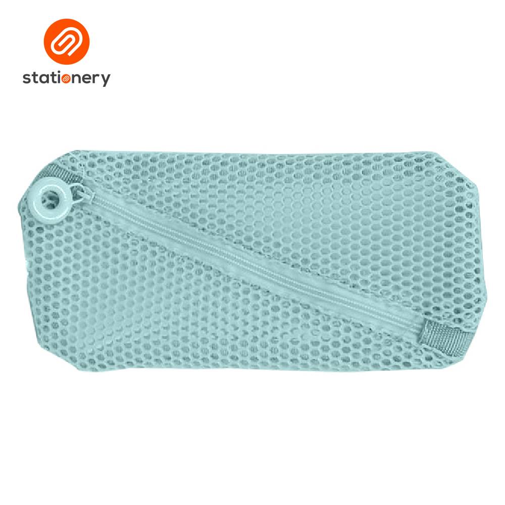 Explore Net Mesh Cloth Rectangle Pouch - 19x9cm-zoom-4