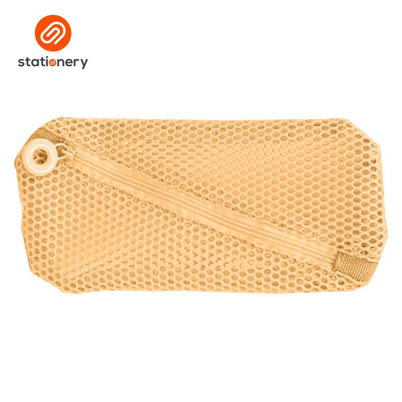 Explore Net Mesh Cloth Rectangle Pouch - 19x9cm-zoom-