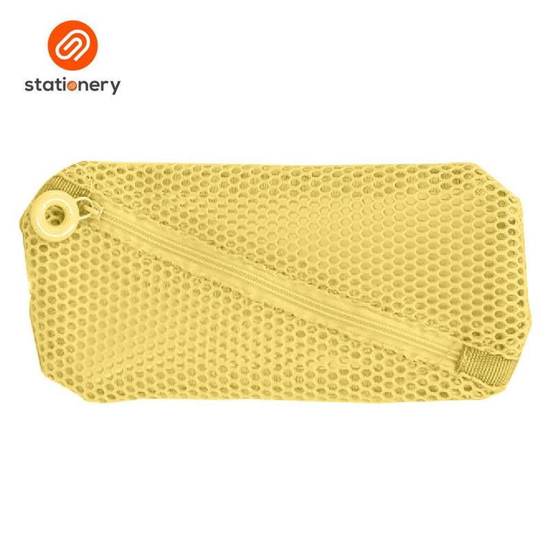 Explore Net Mesh Cloth Rectangle Pouch - 19x9cm-zoom-