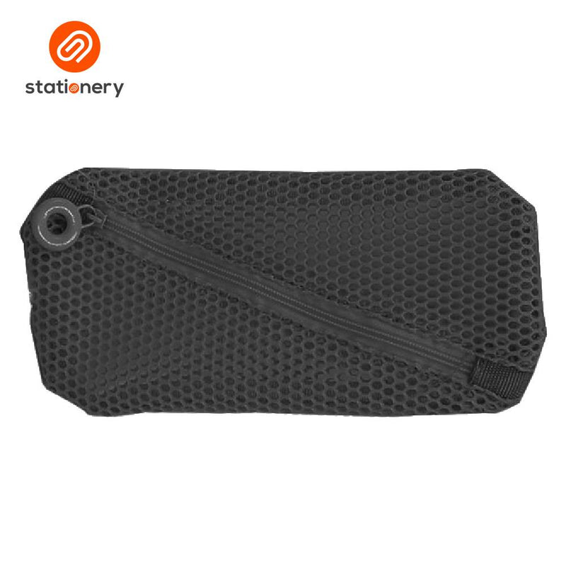Explore Net Mesh Cloth Rectangle Pouch - 19x9cm-zoom-