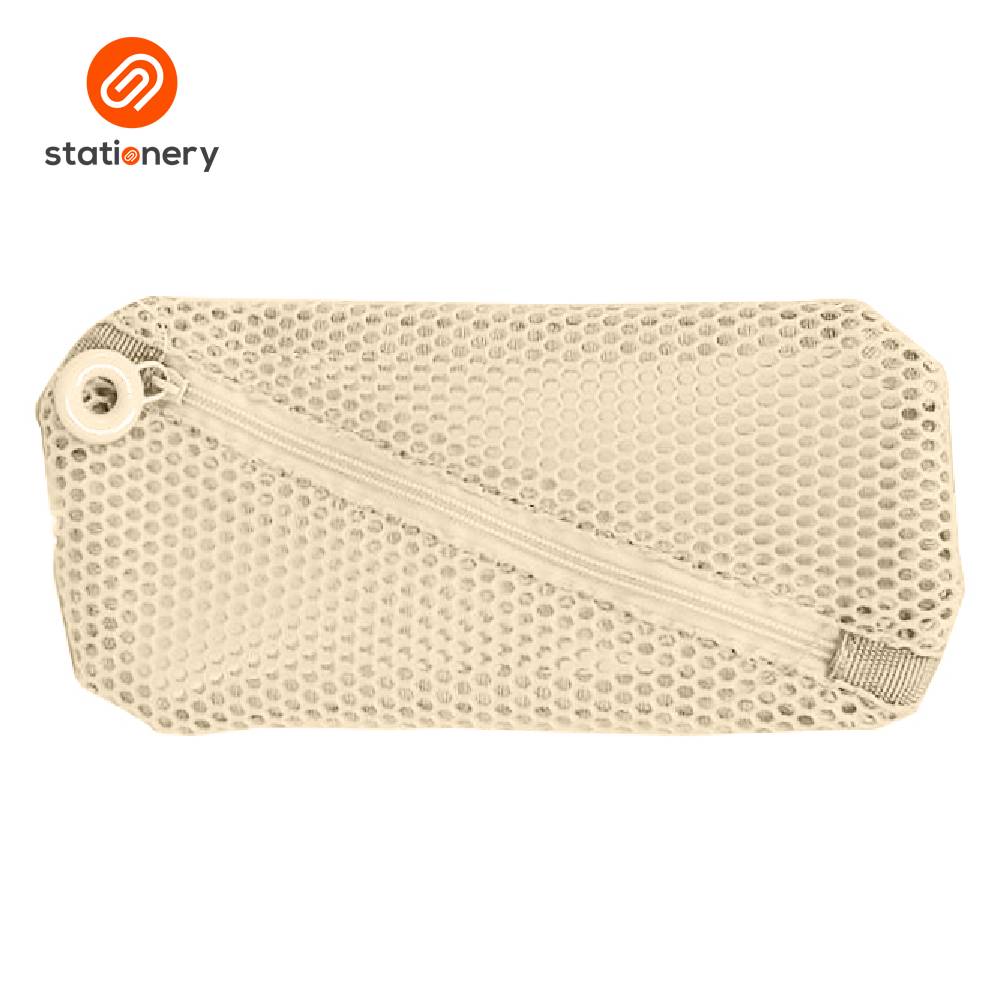 Explore Net Mesh Cloth Rectangle Pouch - 19x9cm-zoom-8