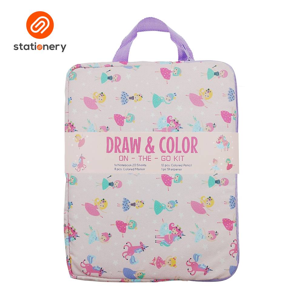 Draw and Color On-the-Go Kids Travel Kit-zoom-4