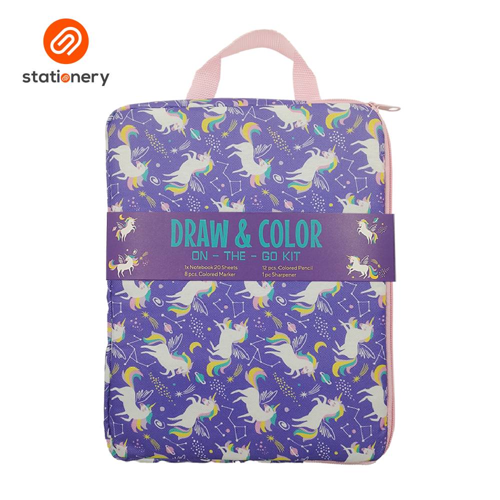 Draw and Color On-the-Go Kids Travel Kit