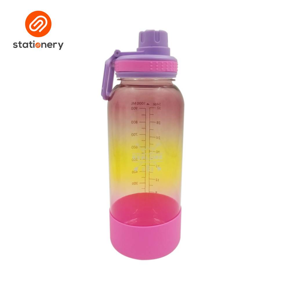 Explore Plastic Water Bottle Ombre - 1 Liter