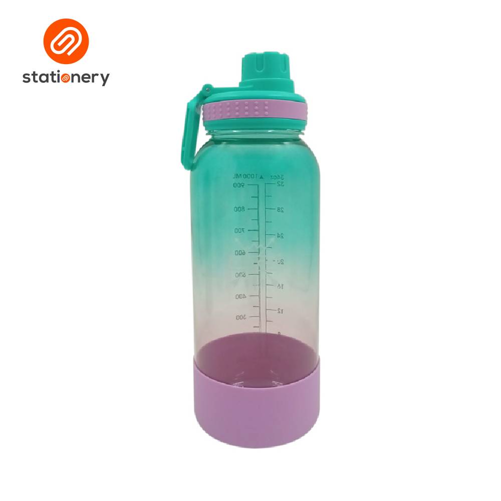 Explore Plastic Water Bottle Ombre - 1 Liter