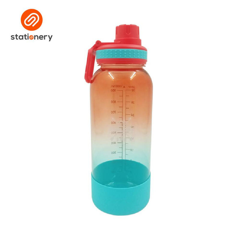 Explore Plastic Water Bottle Ombre - 1 Liter-zoom-