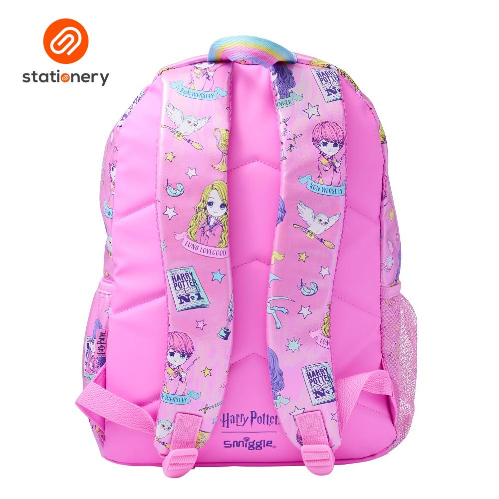Smiggle Harry Potter Classic Backpack - Pink-zoom-3
