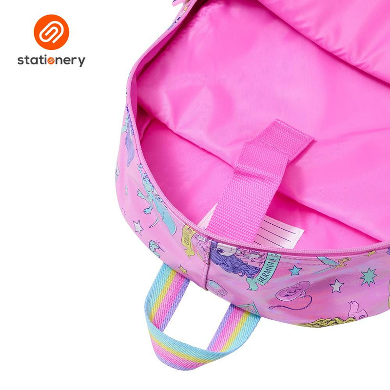 Smiggle Harry Potter Classic Backpack - Pink-zoom-