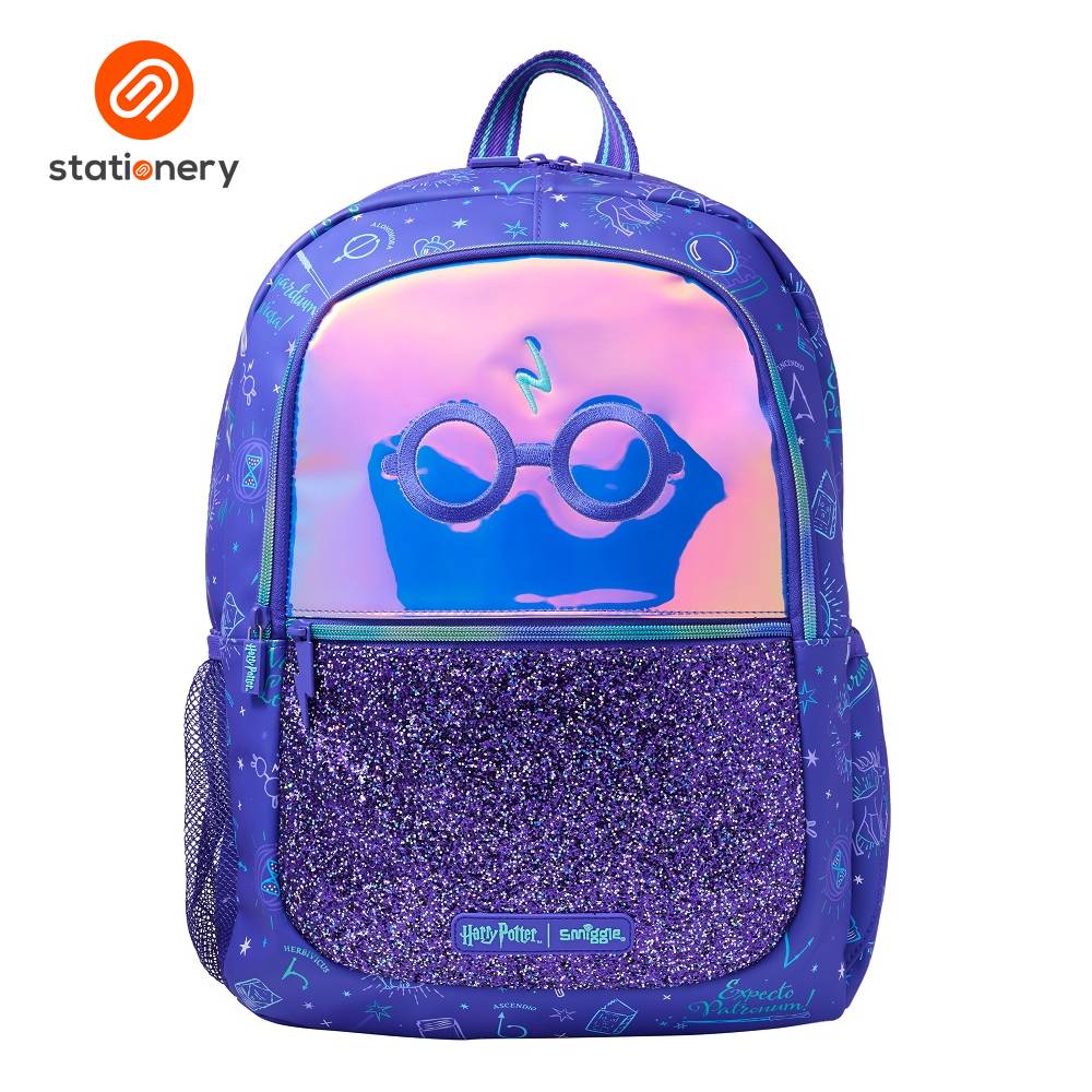 Smiggle Harry Potter Classic Backpack - Purple
