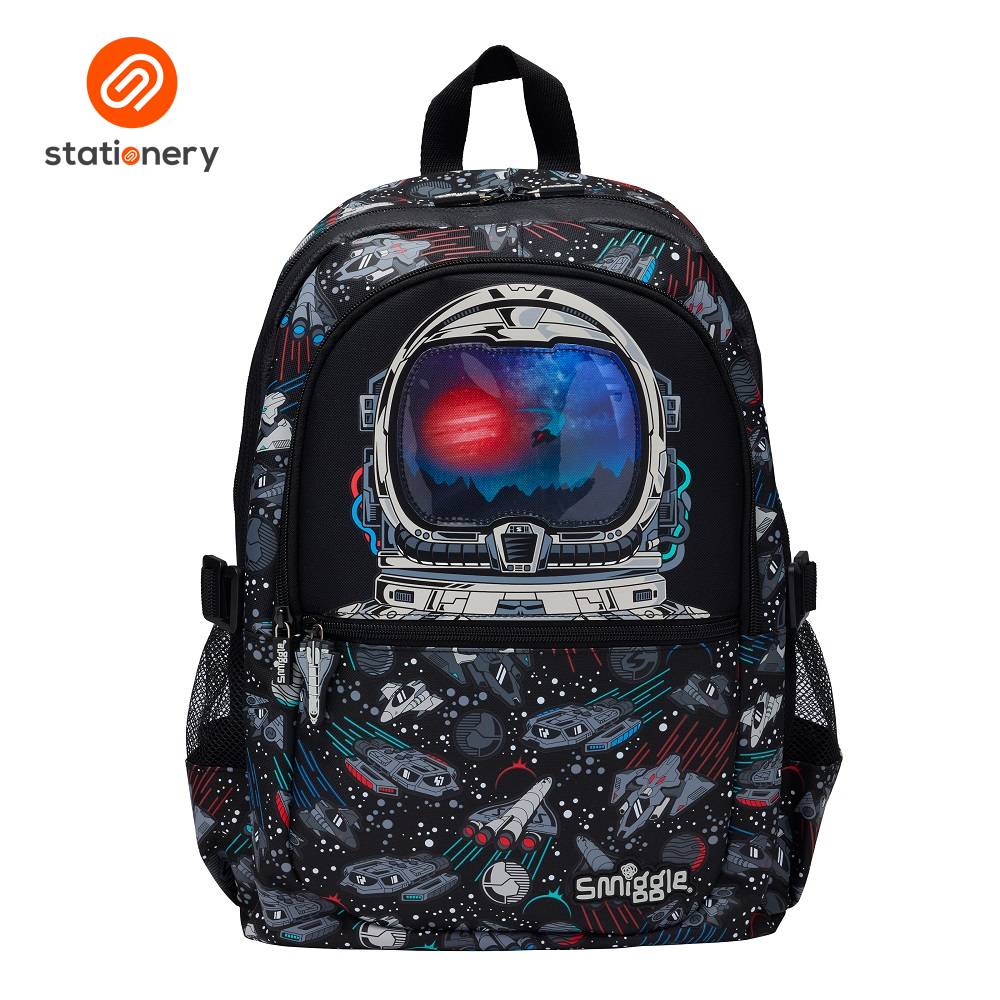 Smiggle Eclipse Classic Backpack - Black