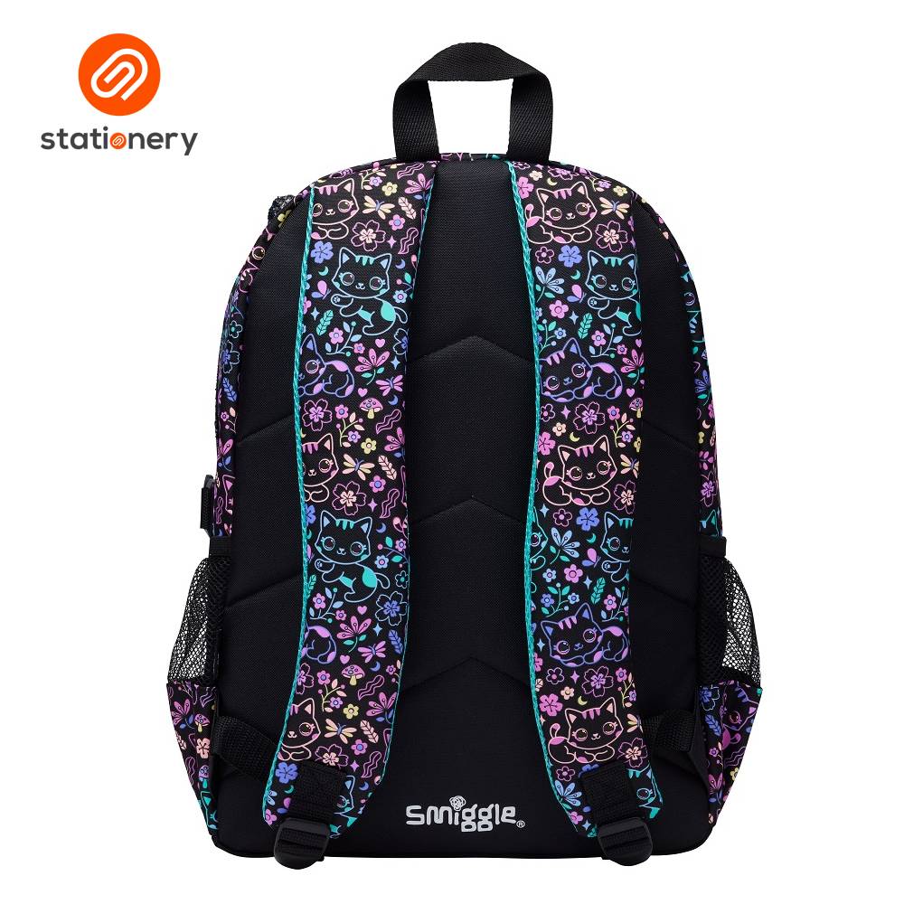 Smiggle Eclipse Classic Backpack - Black Mix-zoom-3