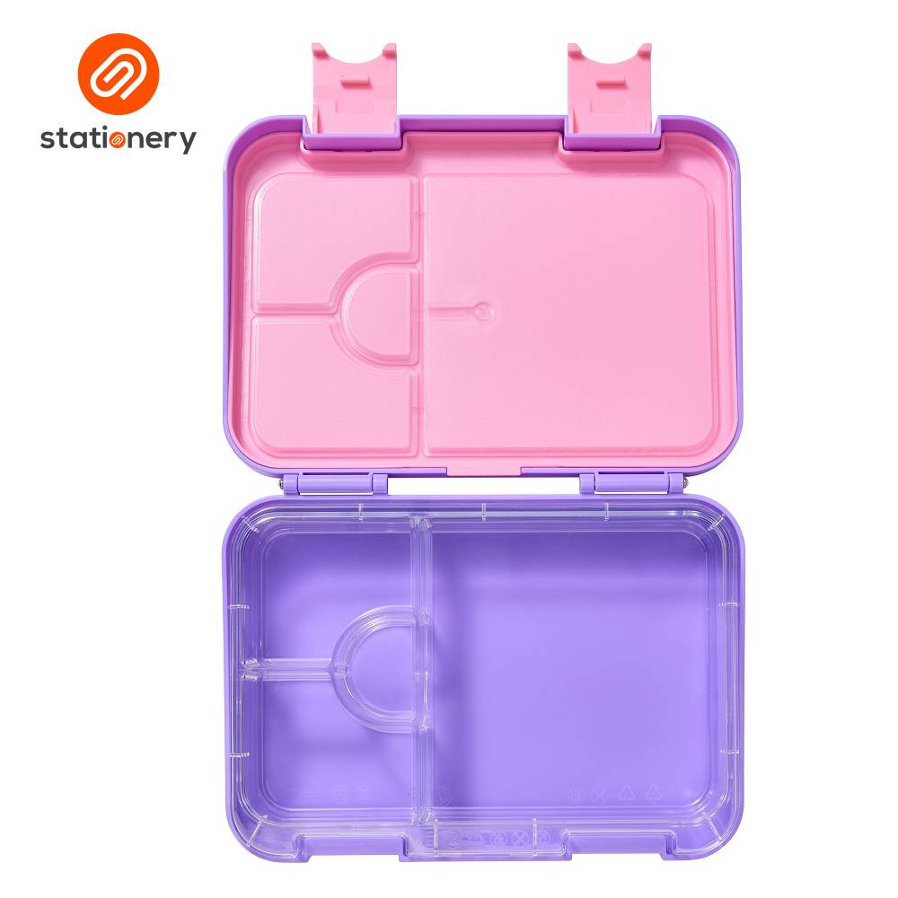 Smiggle Eclipse Medium Bento Lunchbox - Lilac