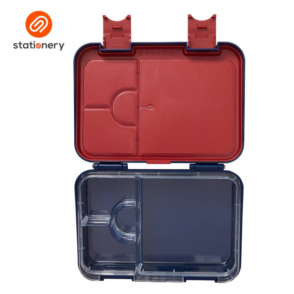 Smiggle Hedwig Medium Bento Lunchbox - Navy