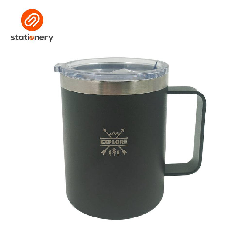 Explore Stainless Steel Coffee Mug - 12oz-zoom-