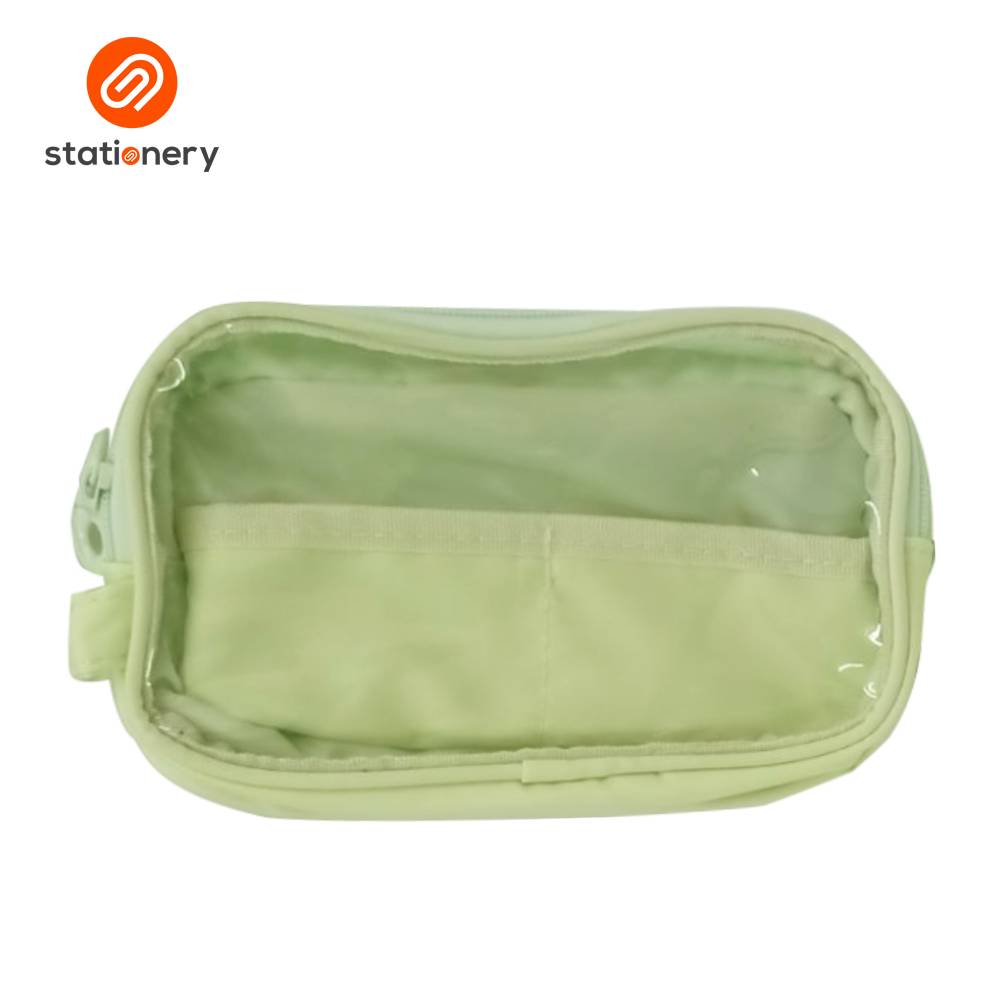 Explore Double Zipper PVC Pouch - 19x6x12cm-6