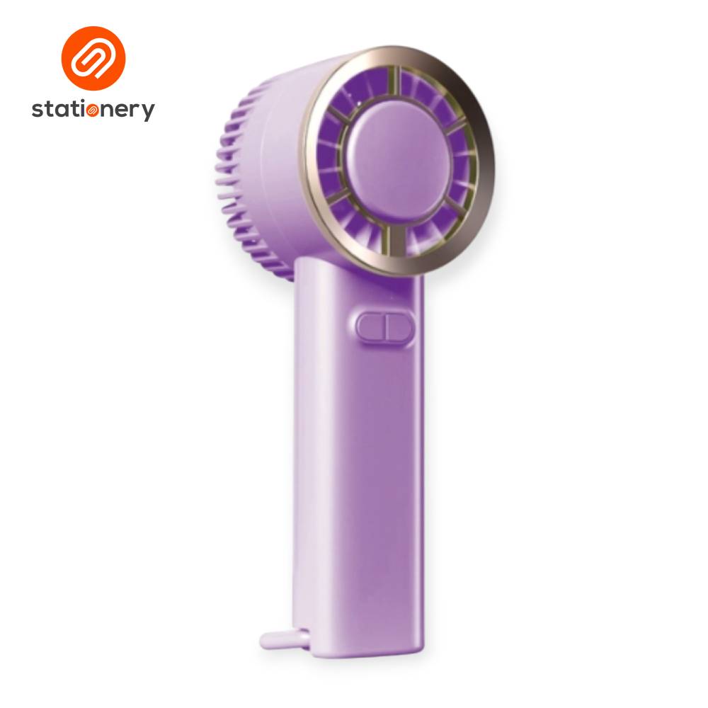 Rechargeable Fancy Hand Fan with Lighting-7