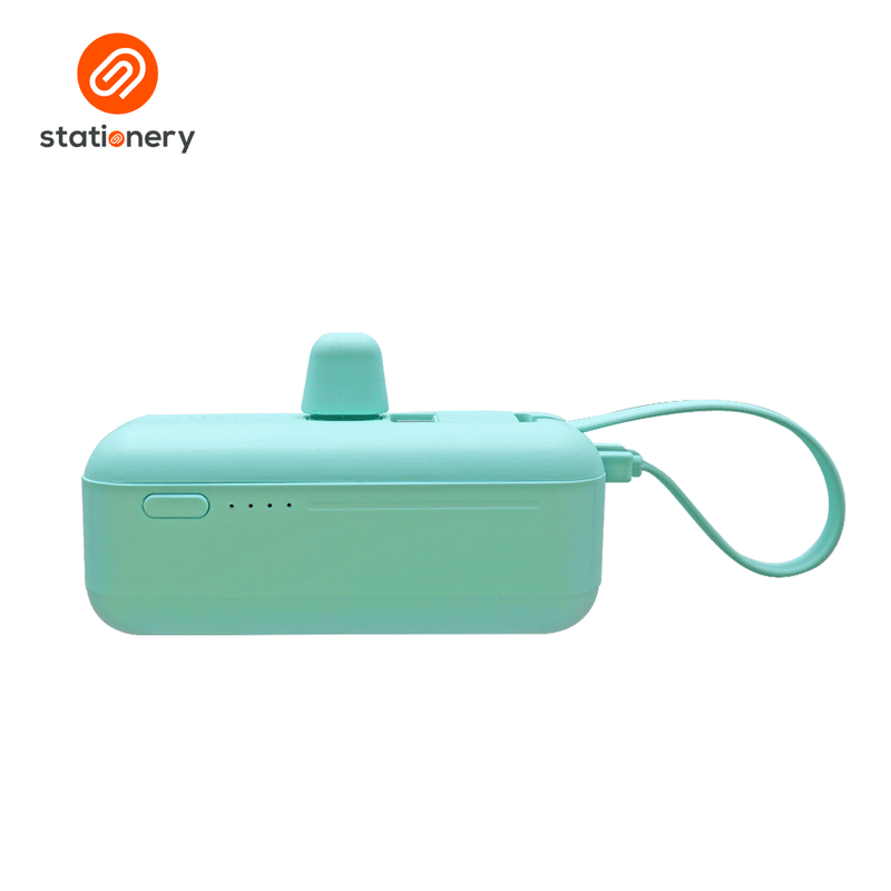 Basic Powerbank Mini Plug In 5000mAh-zoom-