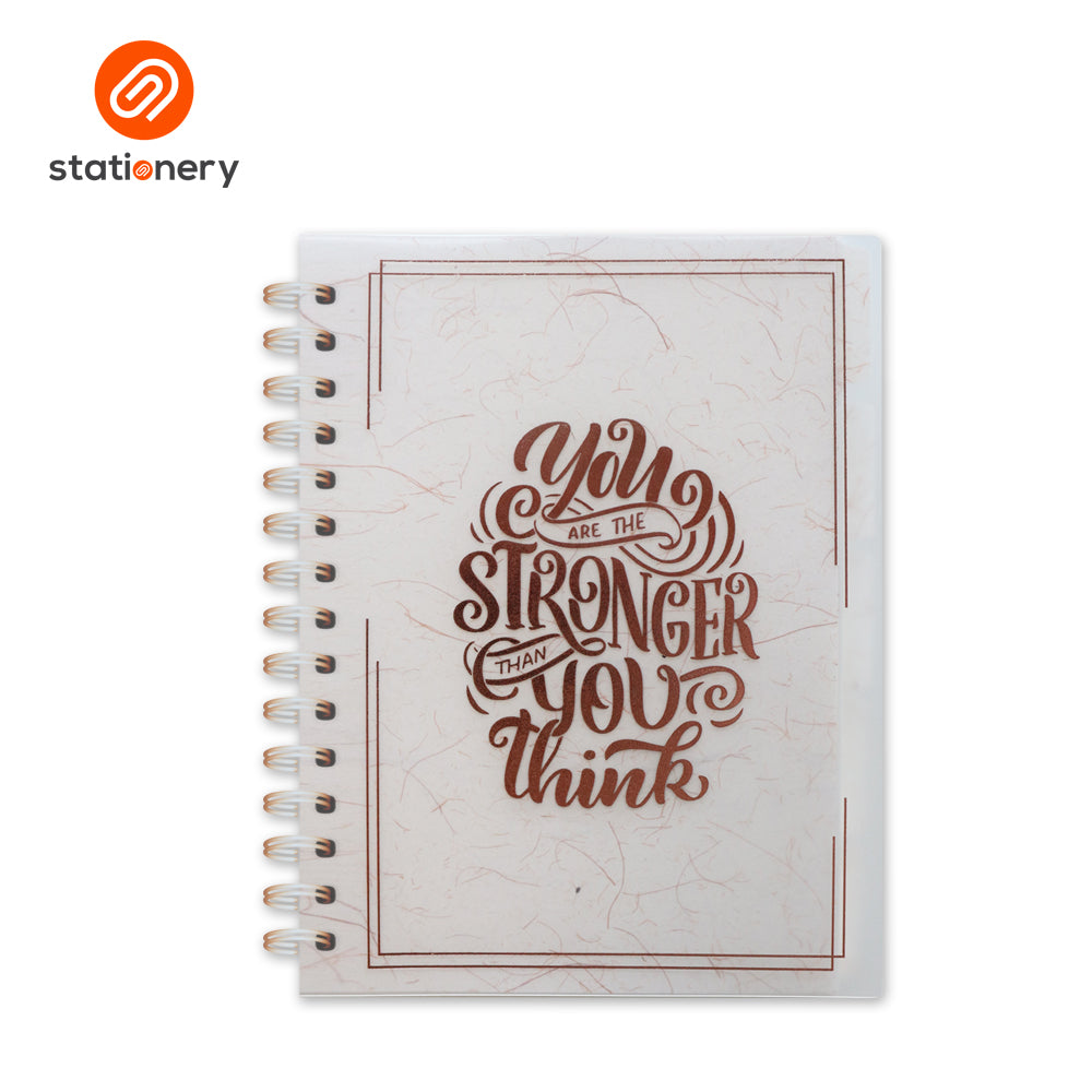 5 Subject Notebook with Pouch  - Stamping-1
