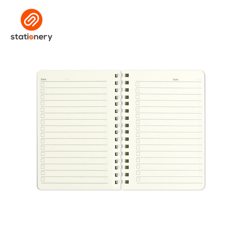 PP Clear Cover Spiral Pocket Notebook - A6-zoom-