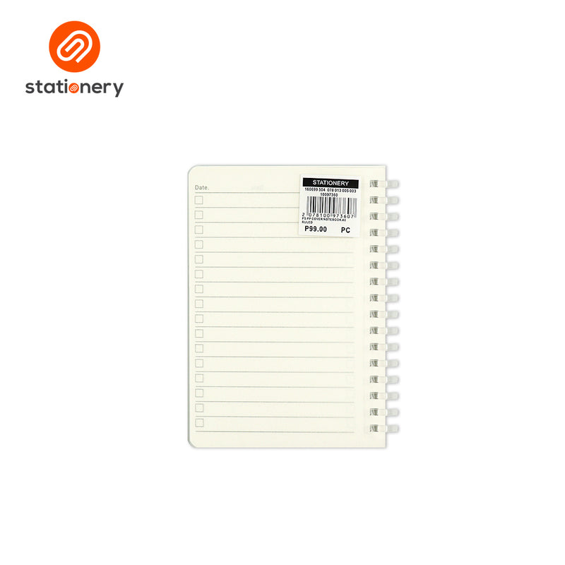 PP Clear Cover Spiral Pocket Notebook - A6-zoom-