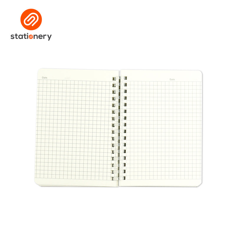 PP Clear Cover Spiral Pocket Notebook - A6-zoom-