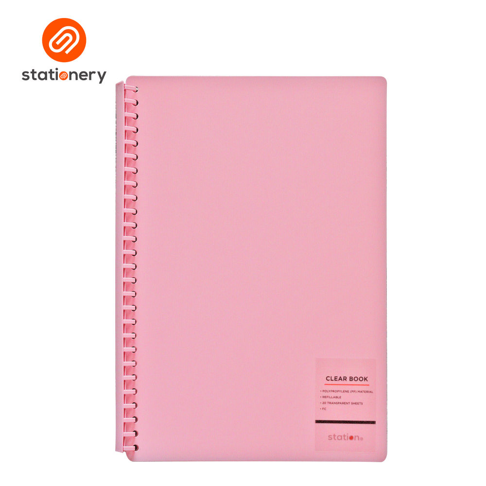 Clear Book Vertical Muted FC - Pastel Colors-zoom-1