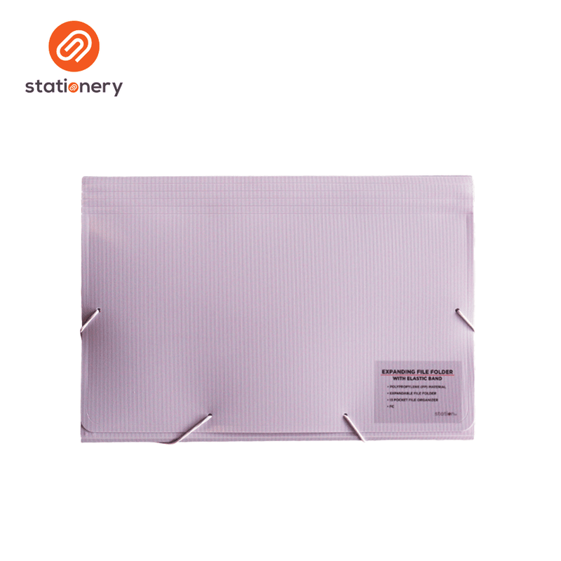 Expanding File Folder with Elastic Band - FC-zoom-