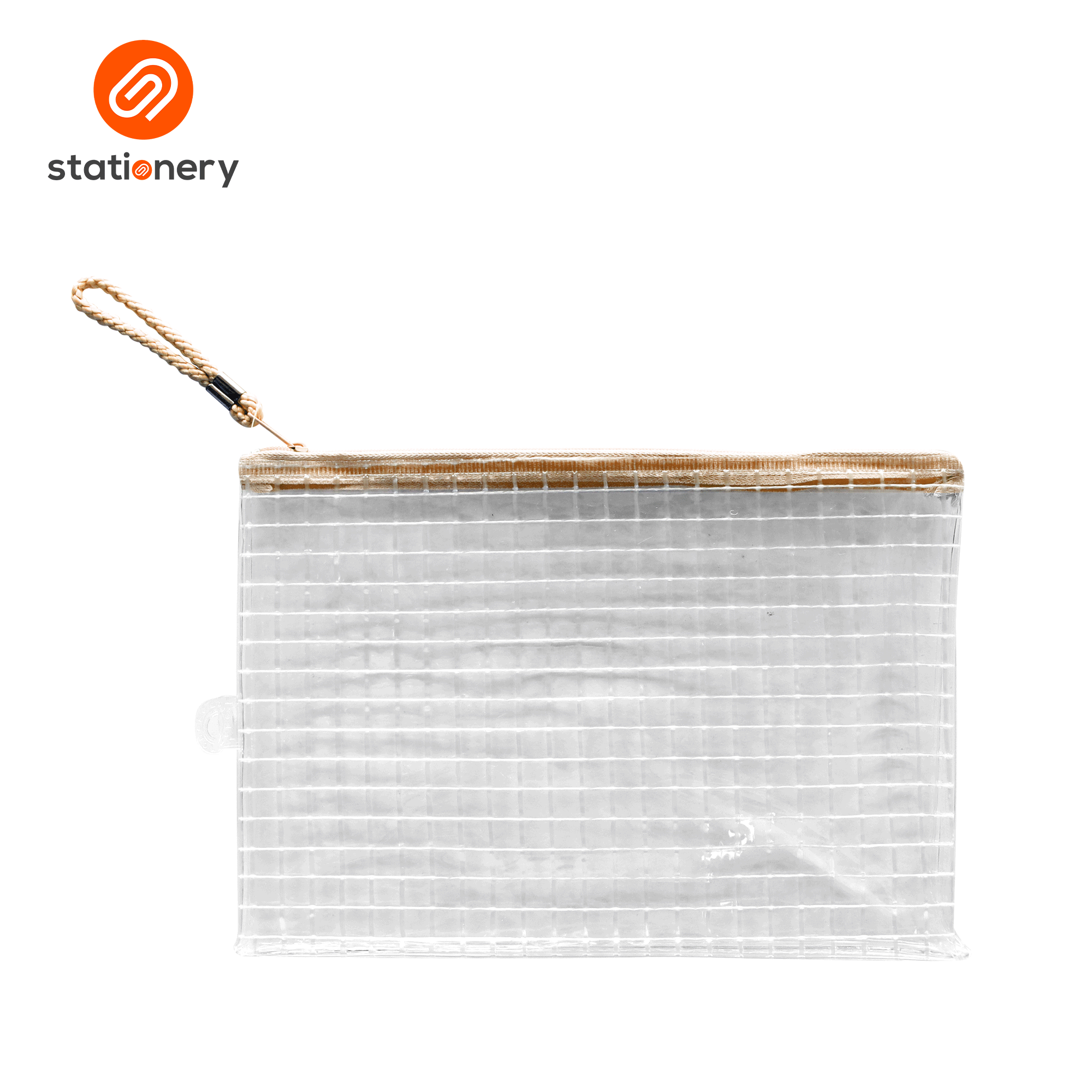 Flat Checkered Pattern Pouch - 25x17cm-zoom-6