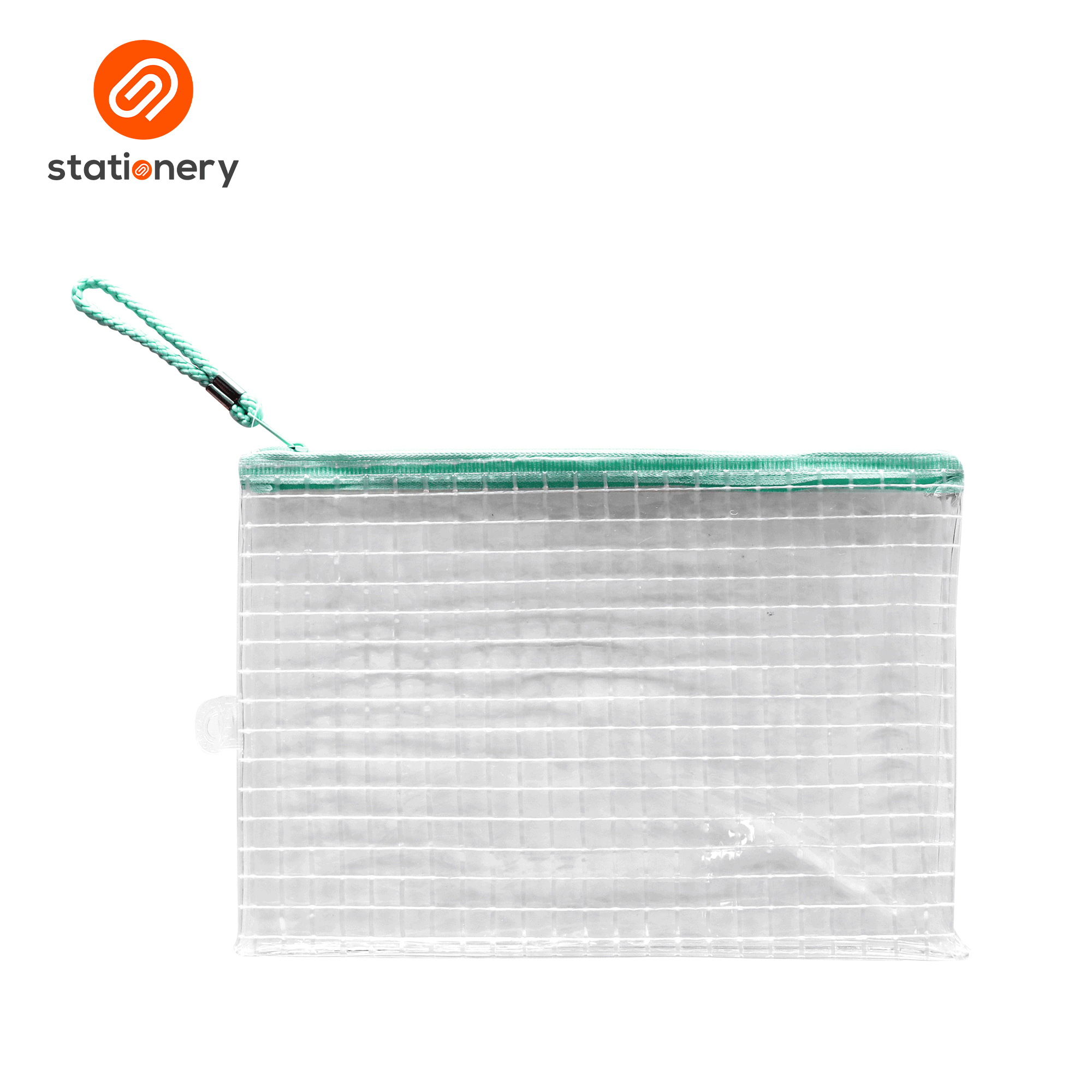 Flat Checkered Pattern Pouch - 25x17cm-zoom-7
