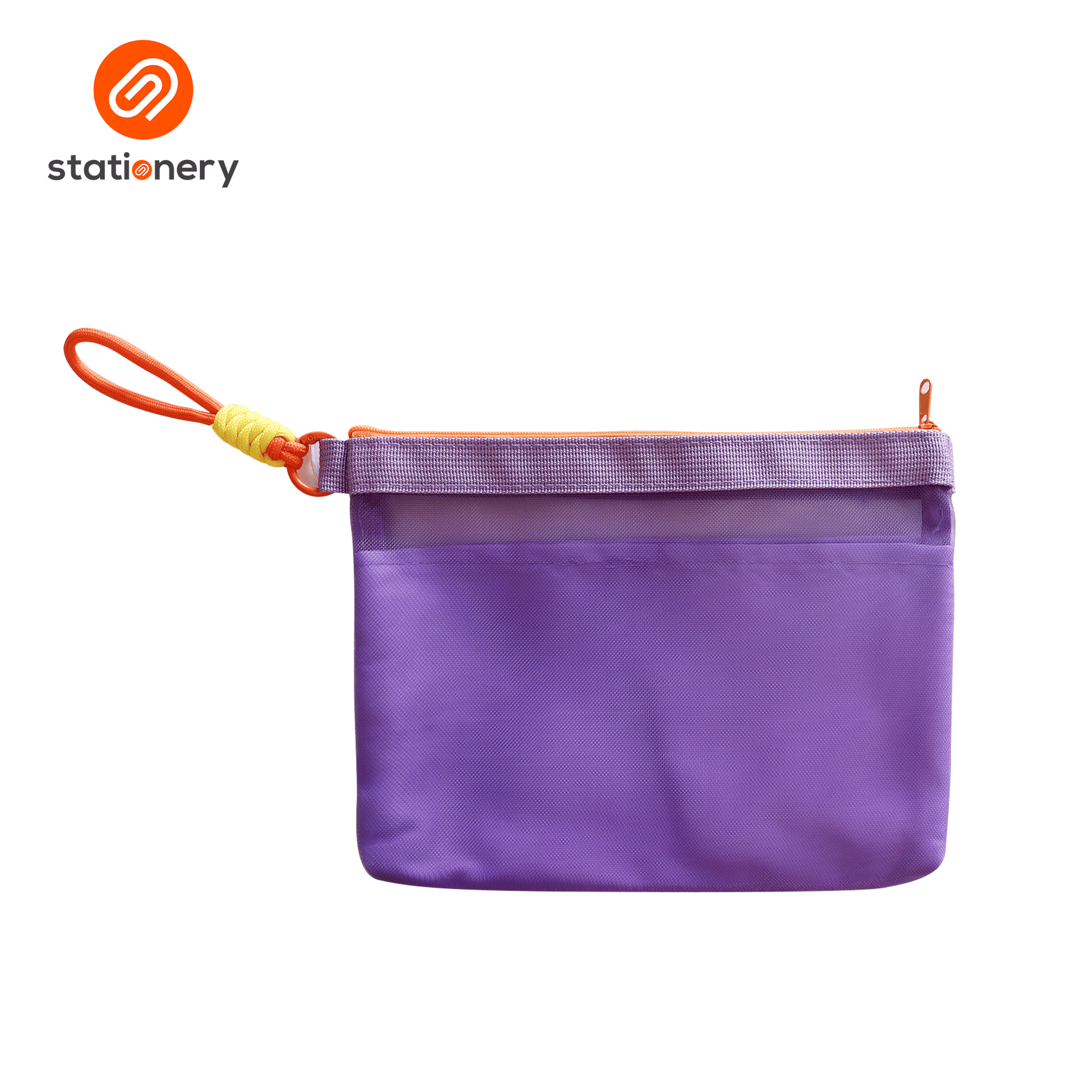Fine Mesh Pouch with Taping - 23.5x17.5cm-2