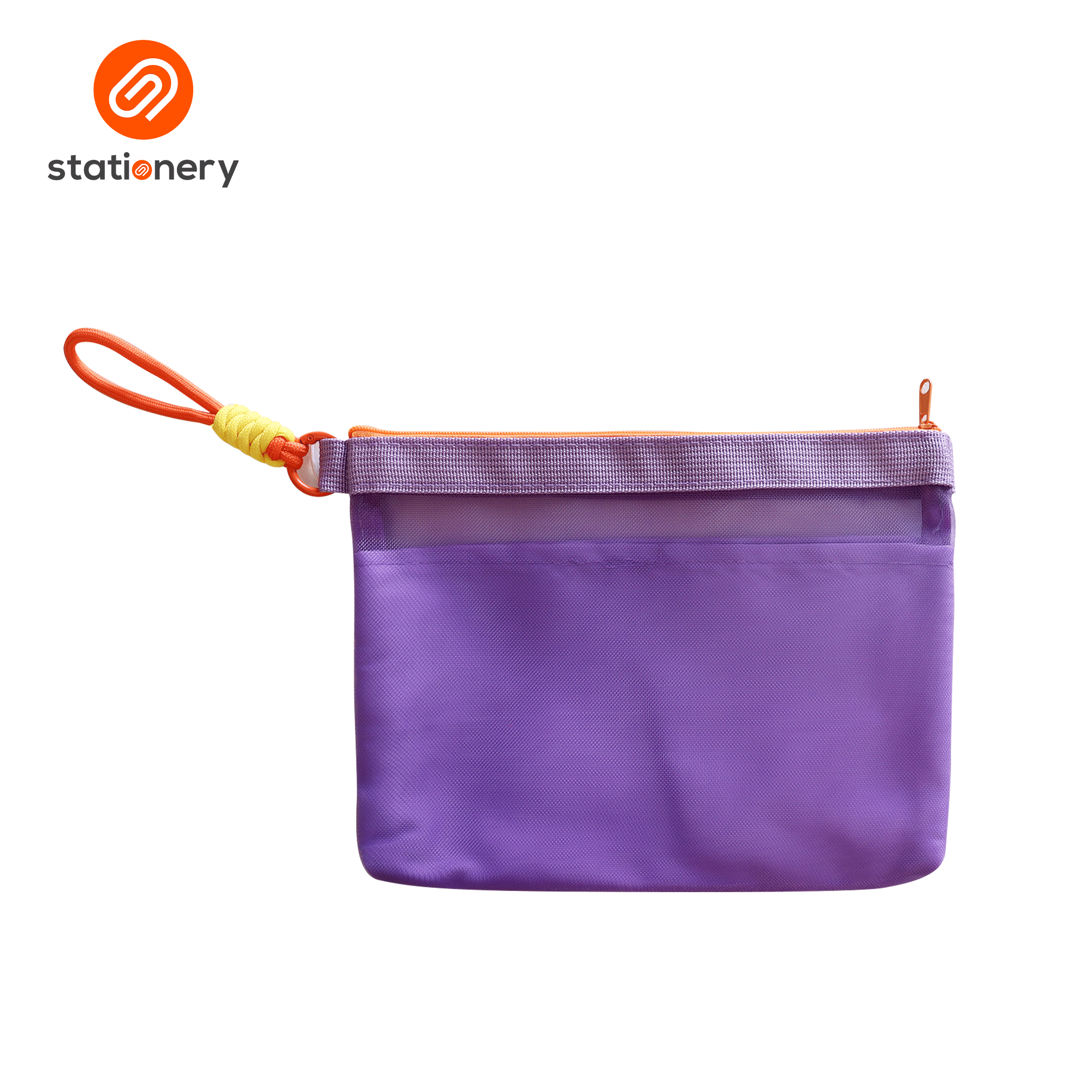 Fine Mesh Pouch with Taping - 23.5x17.5cm