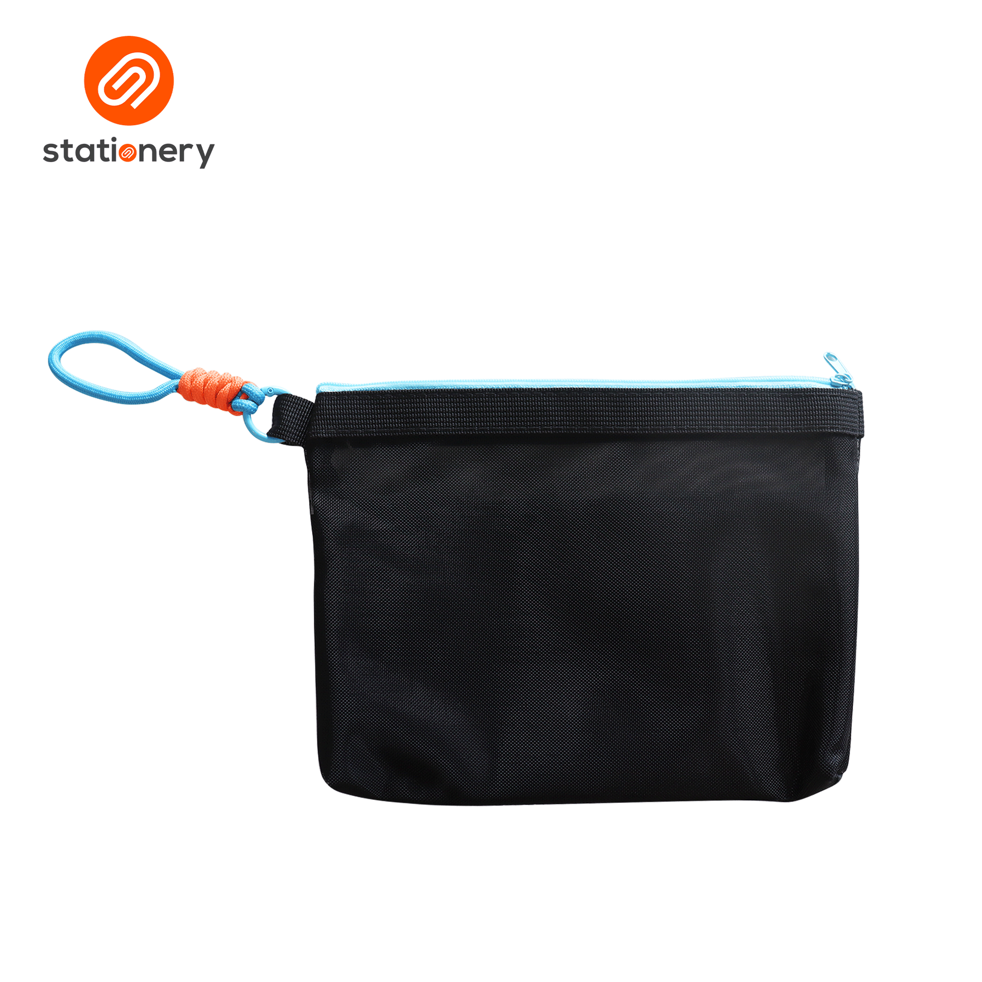 Fine Mesh Pouch with Taping - 23.5x17.5cm-6