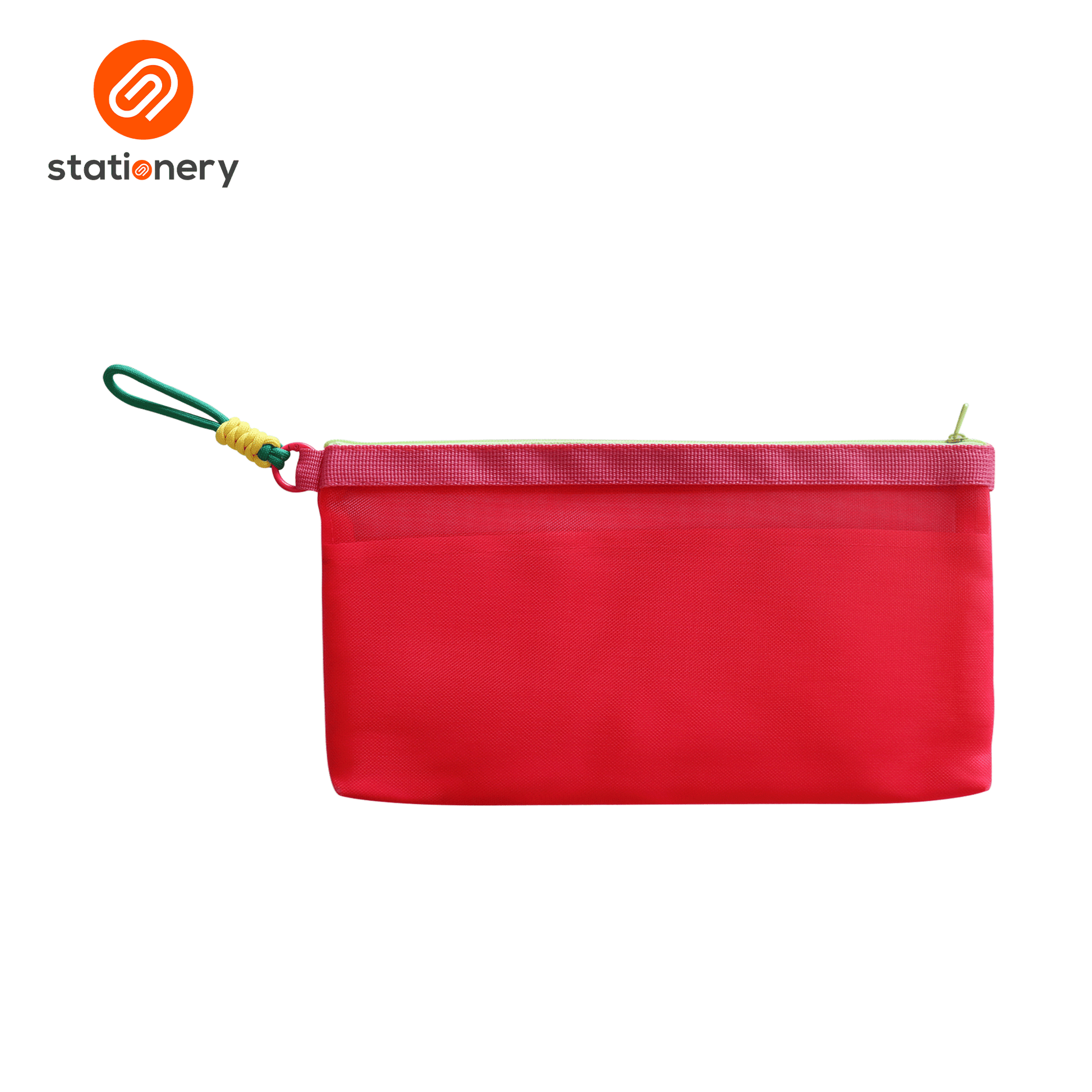 Fine Mesh Pen Case with Taping - 21x11.5cm-5