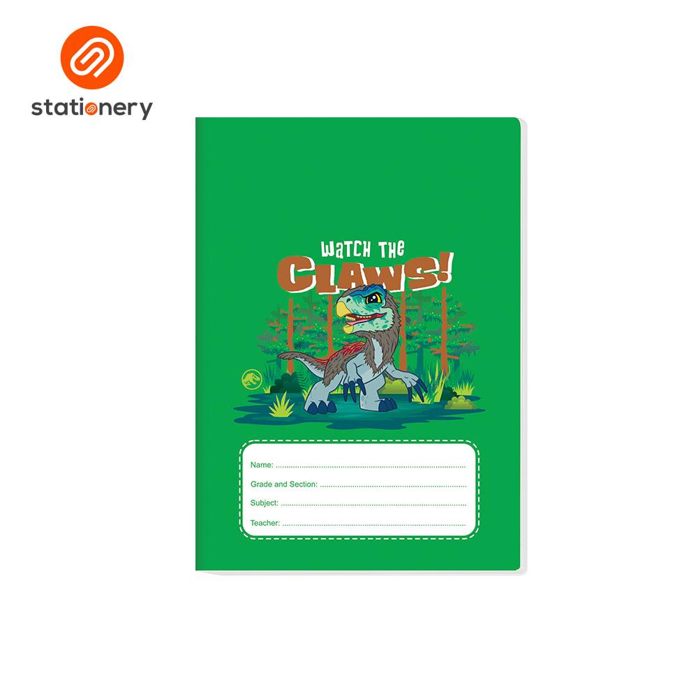 Upgrade your note-taking game with the Advance Jurassic Composition Notebook 80lvs Pack of 8.
