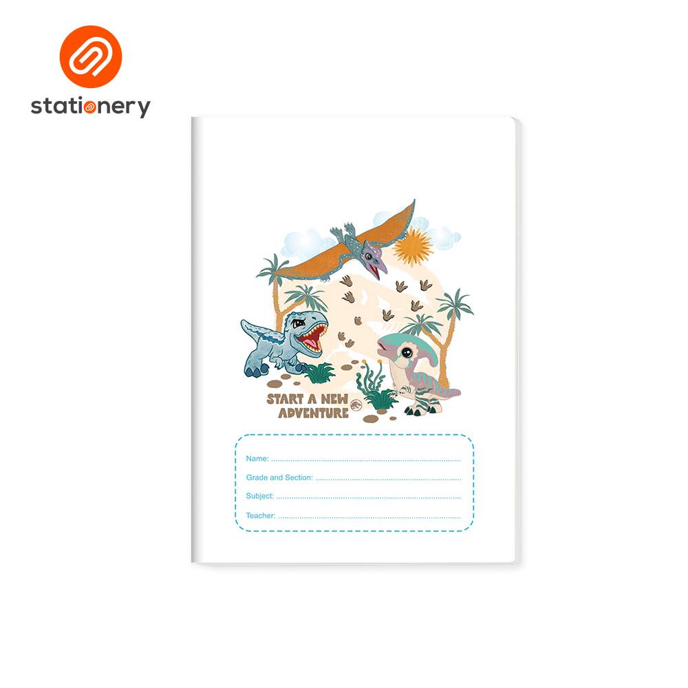 Upgrade your note-taking game with the Advance Jurassic Composition Notebook 80lvs Pack of 8.