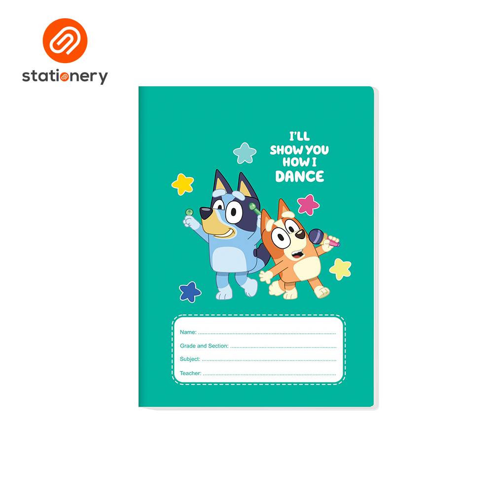 Advance Bluey Writing Notebook 80lvs Pack of 8-zoom-3