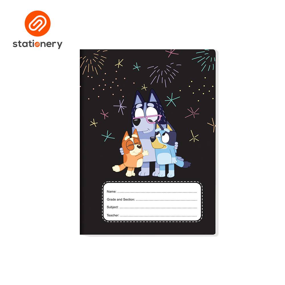 Advance Bluey Writing Notebook 80lvs Pack of 8-zoom-9