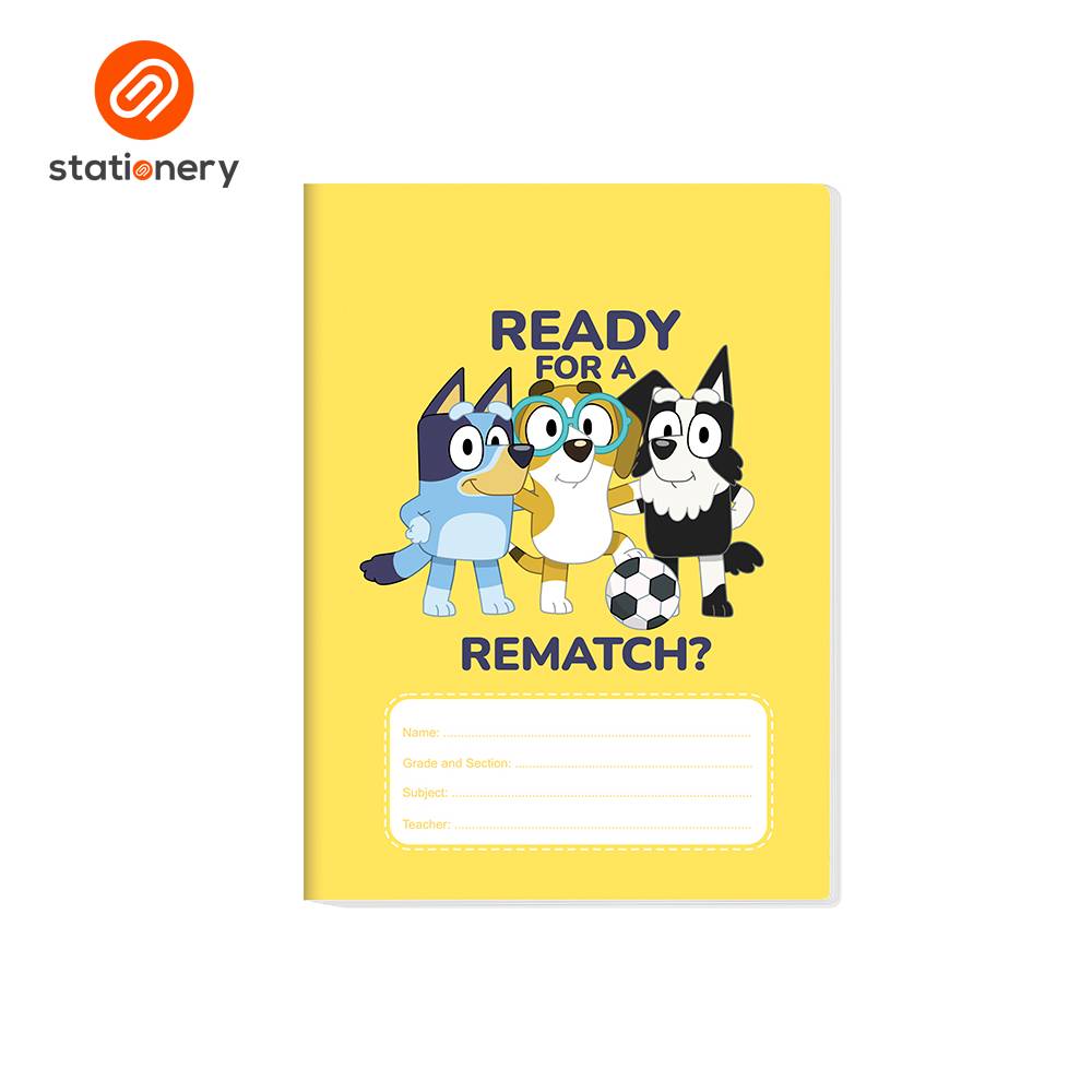 Advance Bluey Writing Notebook 80lvs Pack of 8-zoom-8