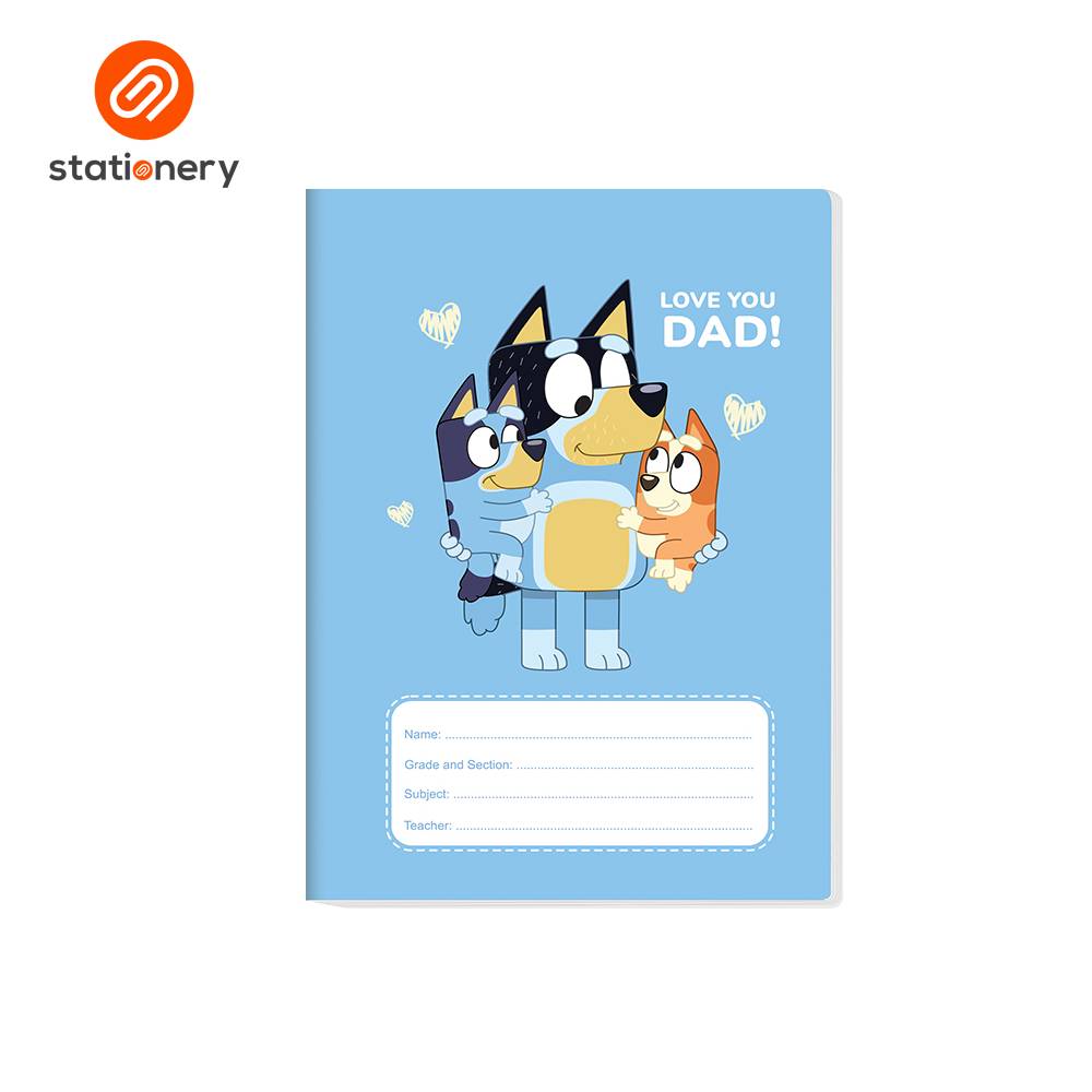 Advance Bluey Writing Notebook 80lvs Pack of 8-2