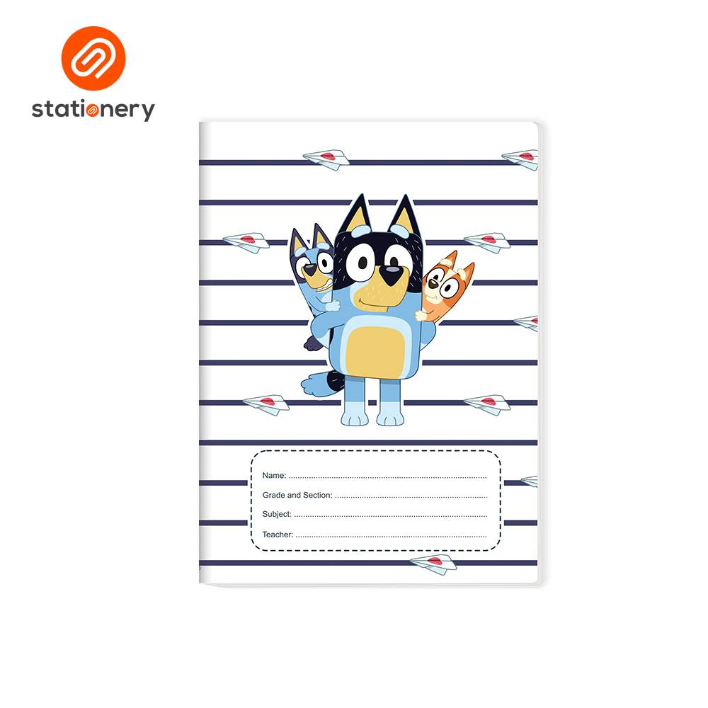Advance Bluey Writing Notebook 80lvs Pack of 8-10