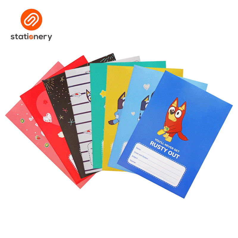 Advance Bluey Writing Notebook 80lvs Pack of 8-zoom-