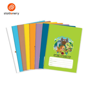 Advance Jurassic Writing Notebook 80lvs Pack of 8