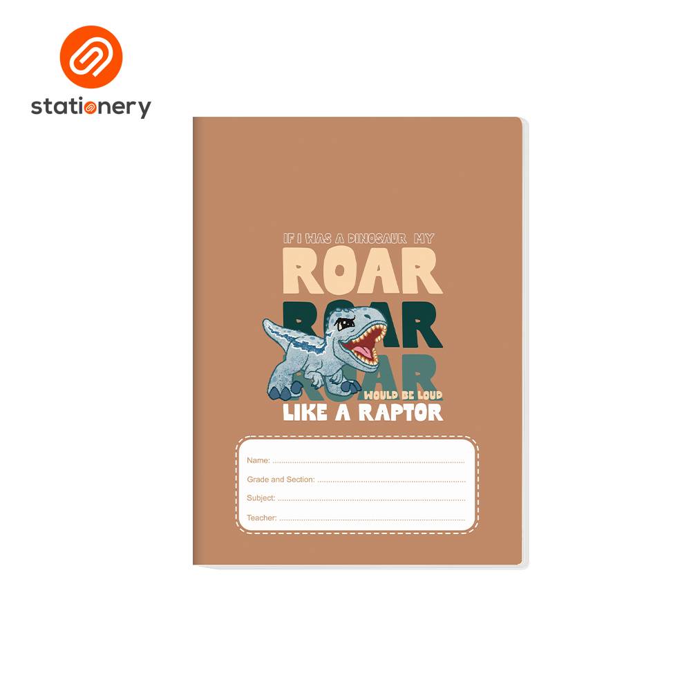 Advance Jurassic Writing Notebook 80lvs Pack of 8-10