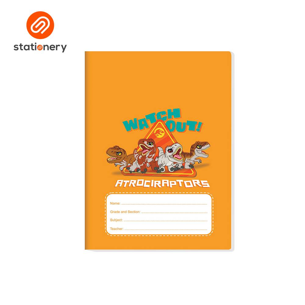 Advance Jurassic Writing Notebook 80lvs Pack of 8-11