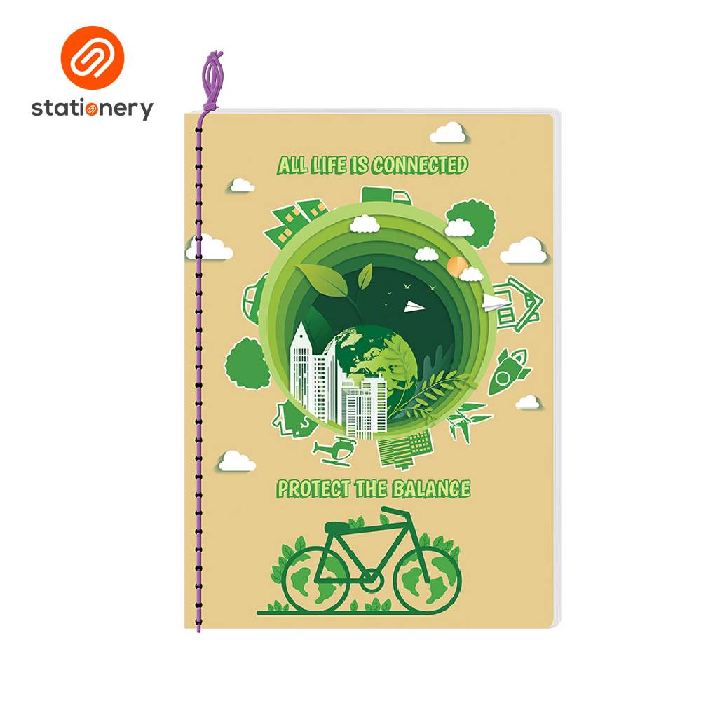 Advance Go Green Yarn Notebook 80lvs Pack of 8-zoom-7